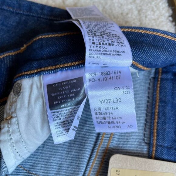 NWT Levi's 721 High Rise Skinny Women Jeans Size 27/30 - Picture 9 of 13